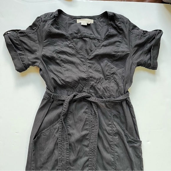 Anthropologie Pilcro and the Letterpress Black Shirt Dress SIZE Small - Picture 5 of 10